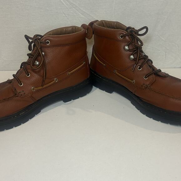 Wolverine Moc Toe 5" Steel Toe Handsewn Chukka Boots EU 43.5 10.5 EW - Picture 3 of 8
